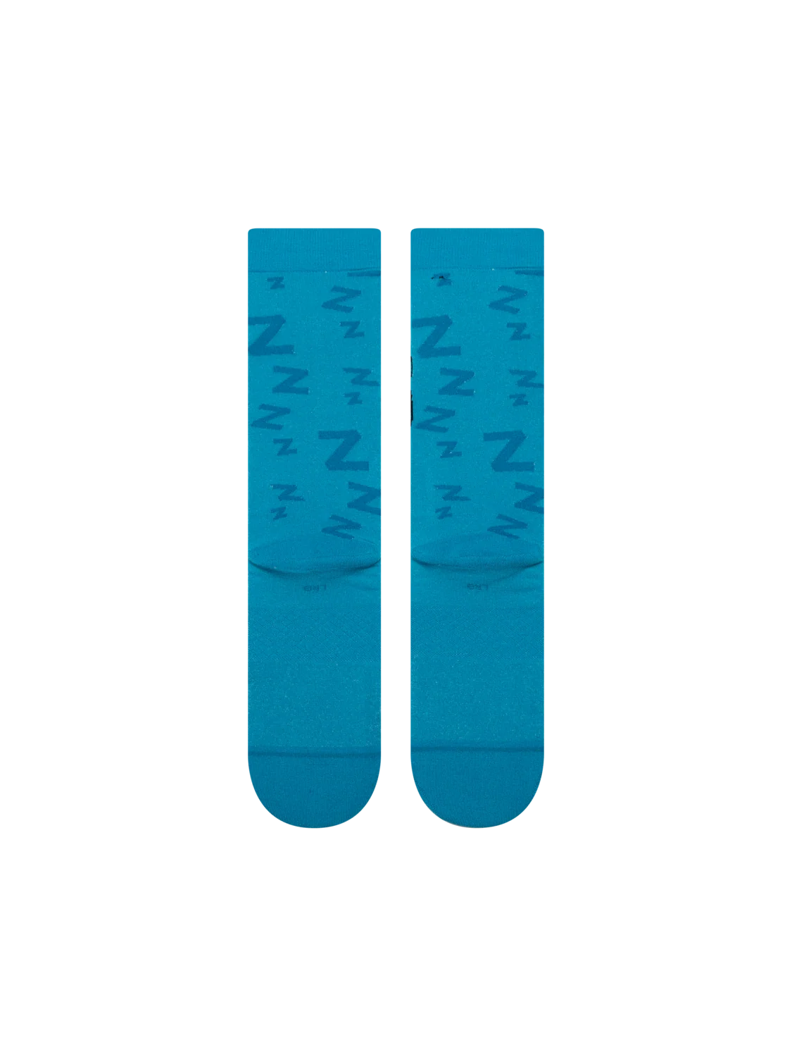 Stance Snorlax Sleepy Crew Teal Socks