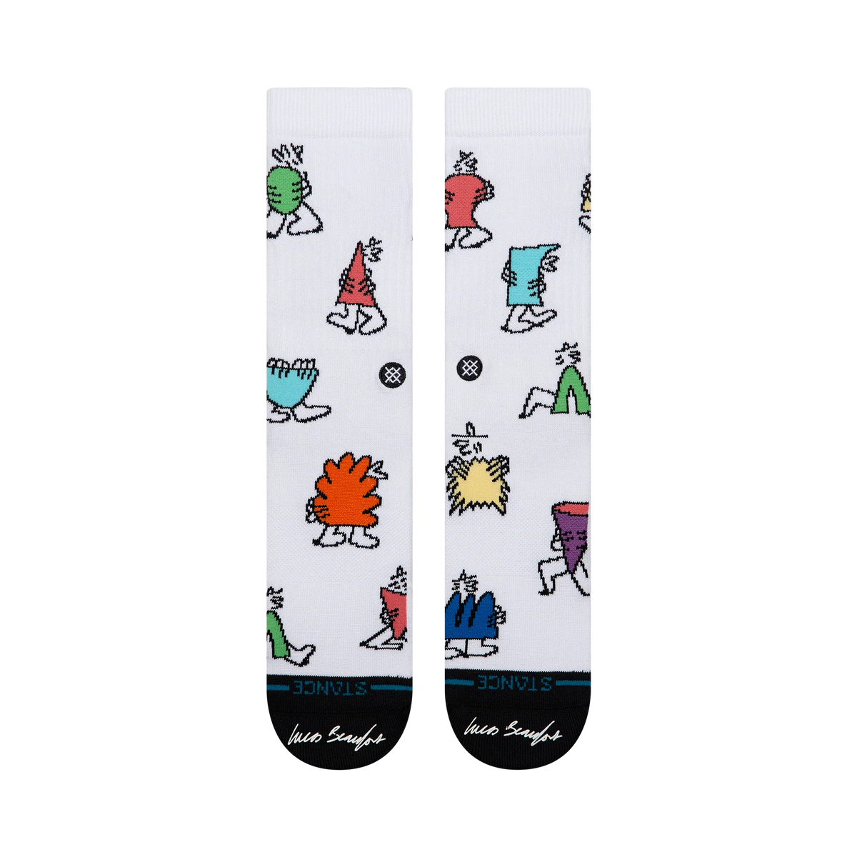 Stance Shape Shifter Crew White Socks