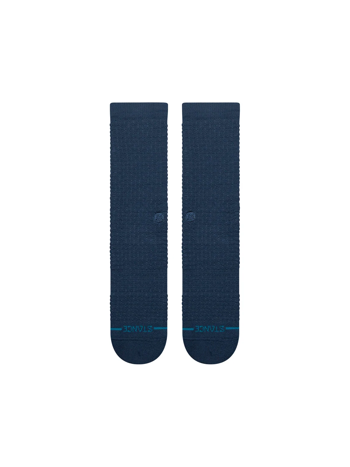 Stance Navy Waffle Crew Navy Socks