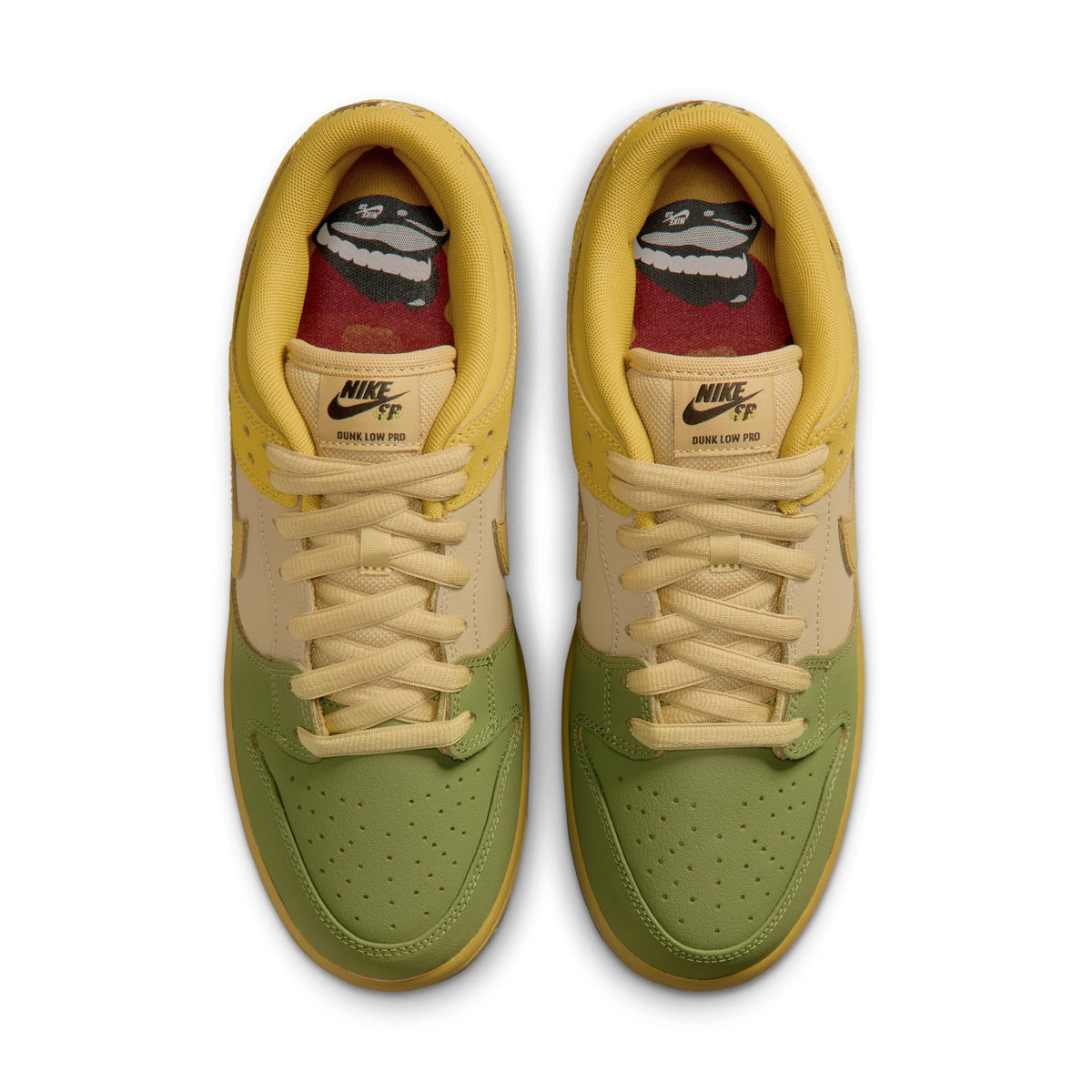 Nike SB Dunk Low Pro Saffron Quartz/Saffron Quartz-Pear Shoes (Read Description)