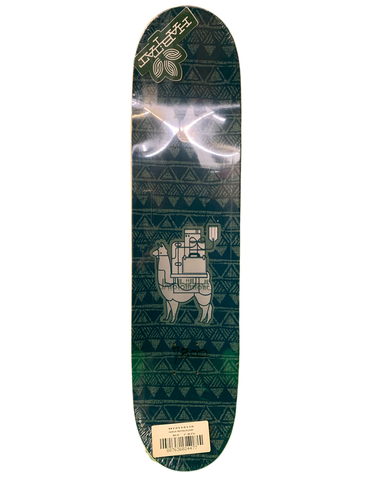 Habitat Danny Garcia Mayan Bloom 7.8" Classic Skateboard Deck