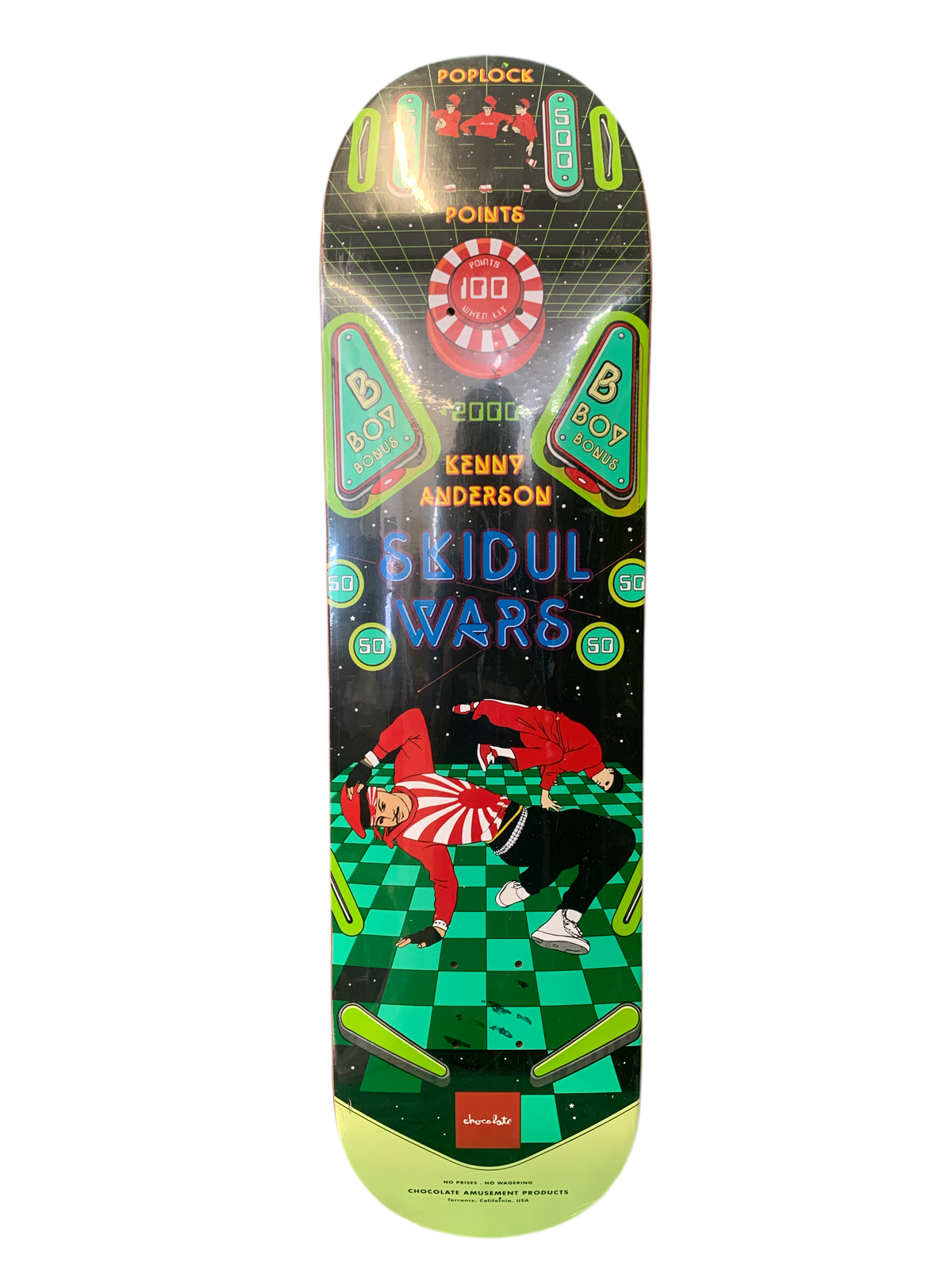 Chocolate Kenny Anderson Skidul Wars 8" Classic Skateboard Deck