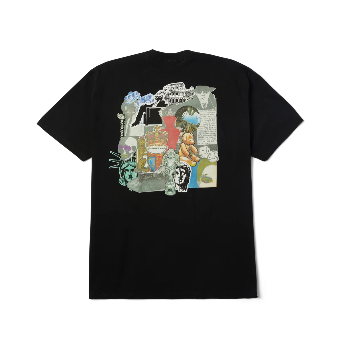 HUF Boulevard Status Black S/s Shirt