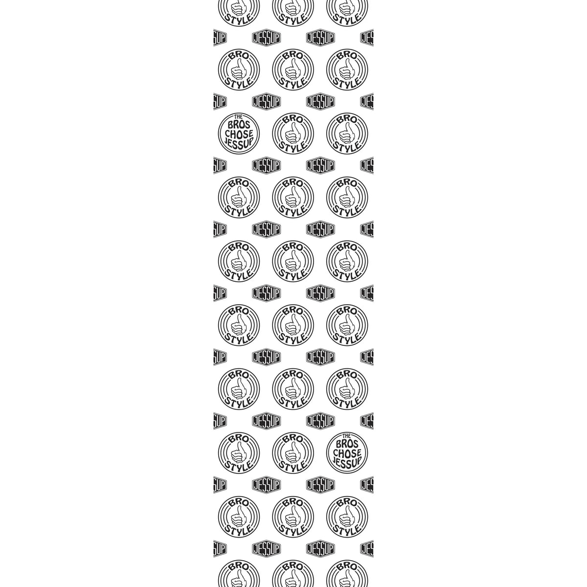 Bro Style Choice Black 9" x 33" Griptape