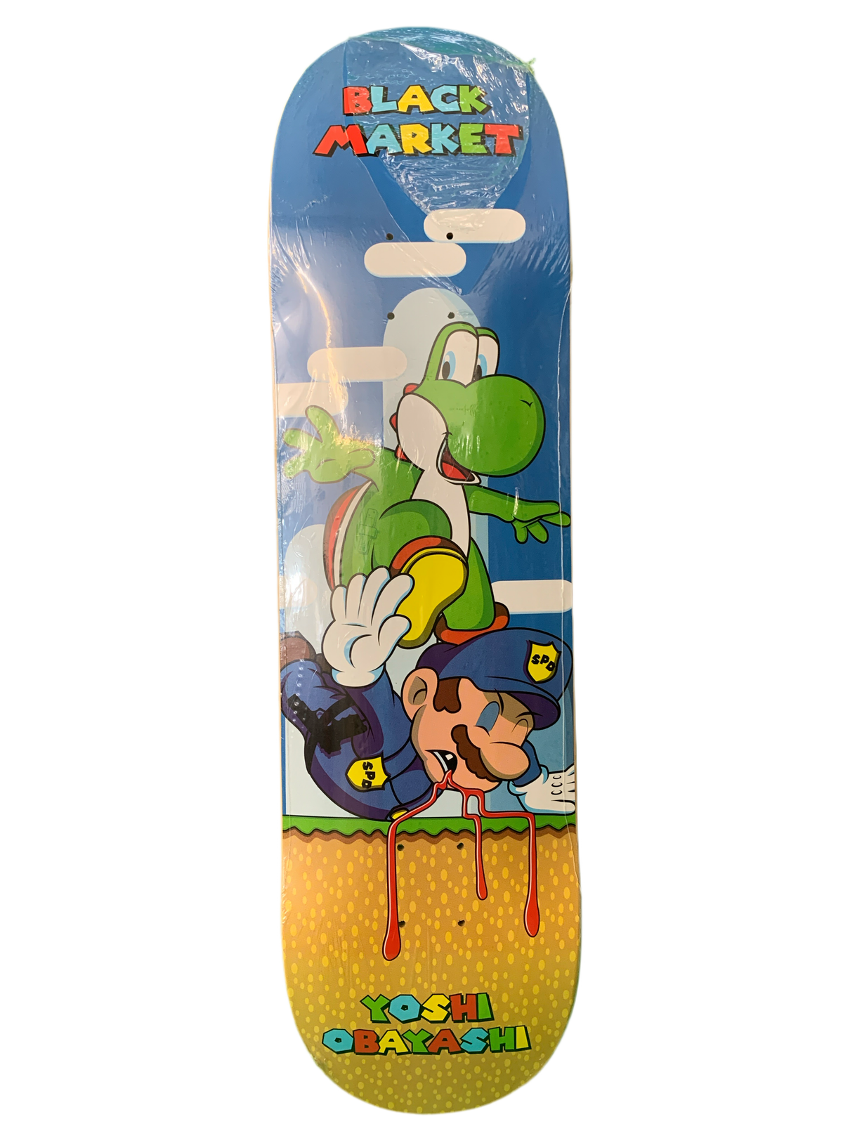 Black Market Yoshi Obayashi 8.5" Classic Skateboard Deck
