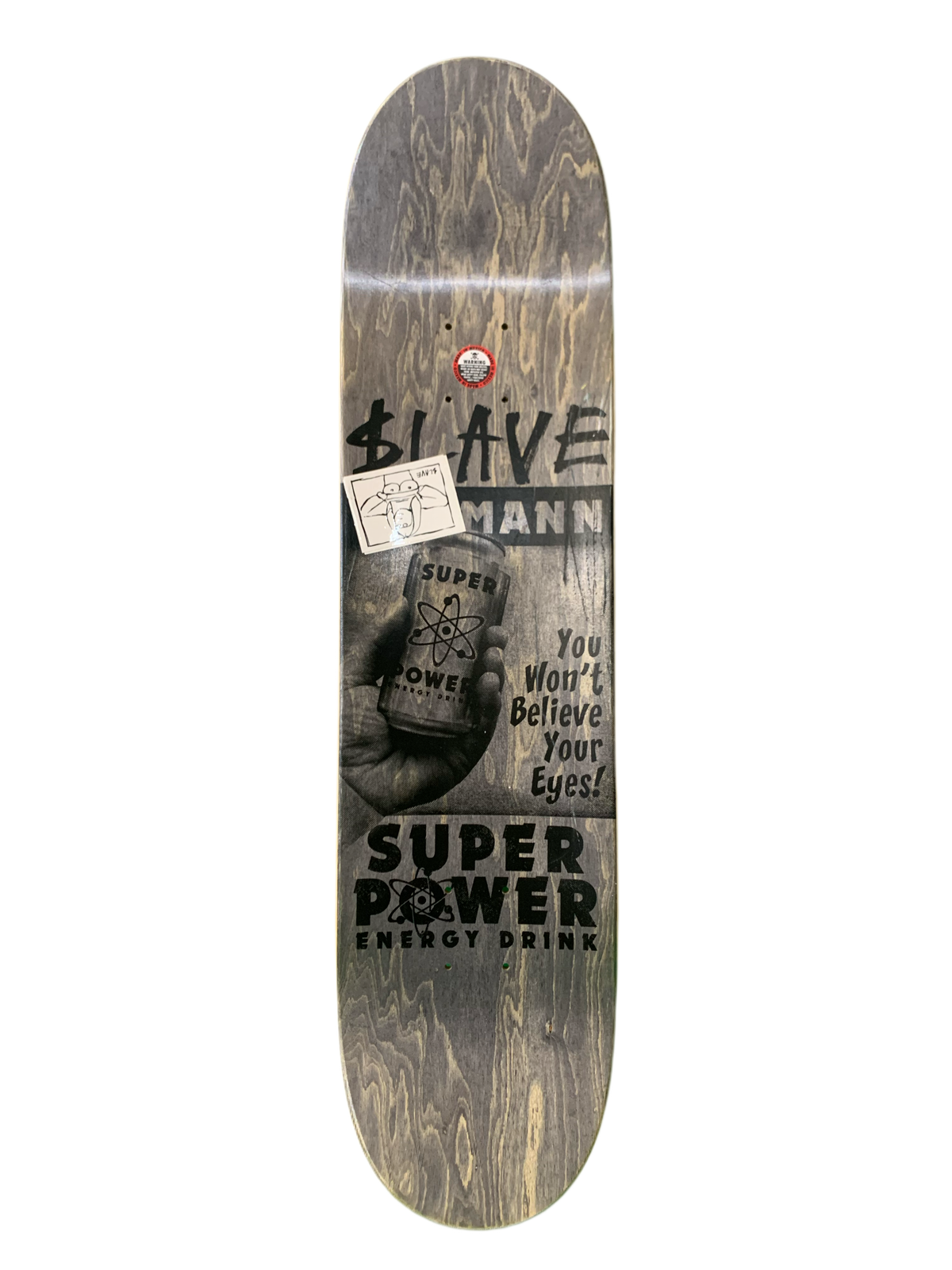 Slave Jon Goemann Super Power Energy Drink 8" Classic Skateboard Deck