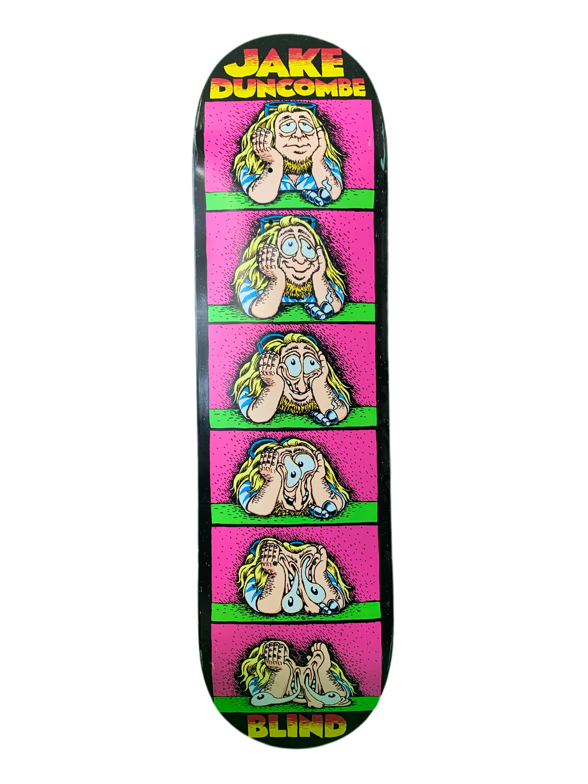 Blind Jake Duncombe Face Melting 8.25" Classic Skateboard Deck