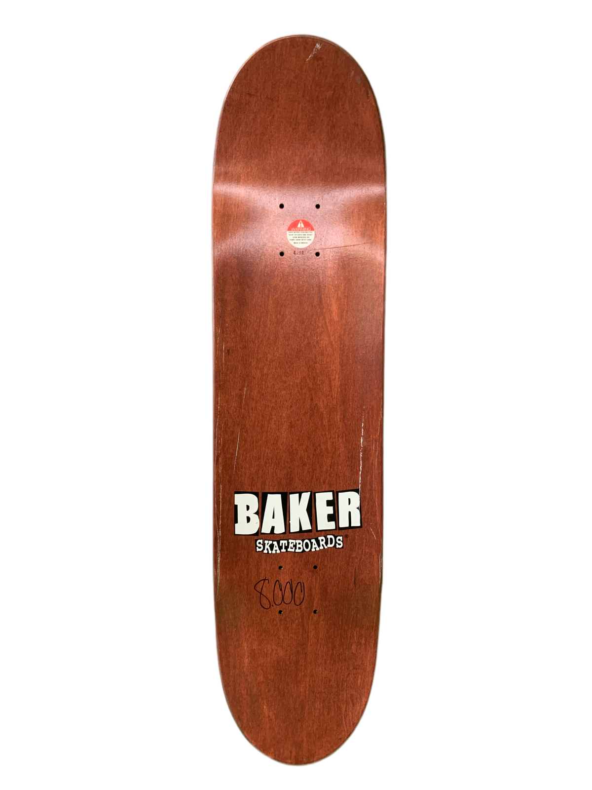 Baker Jeff Lenoce Prison Bus 8" Classic Skateboard Deck