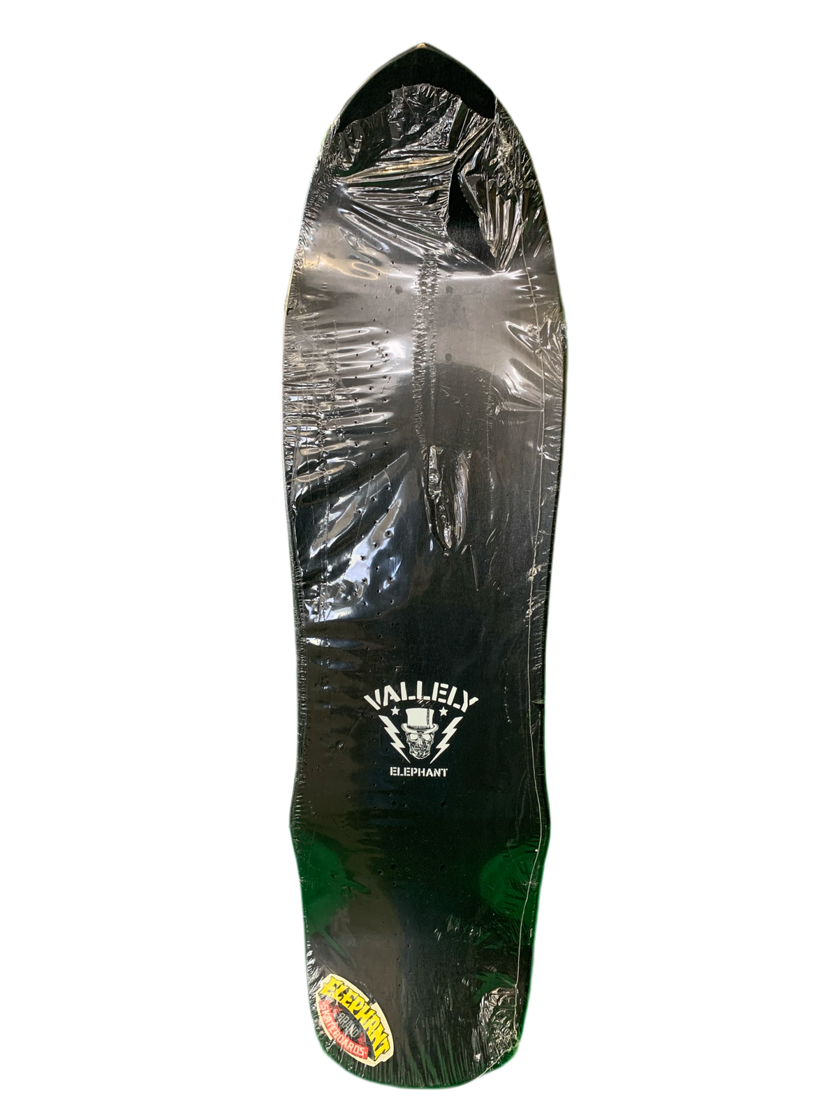 Elephant Mike Vallely Skull Magician Black 9.25" Classic Skateboard Deck