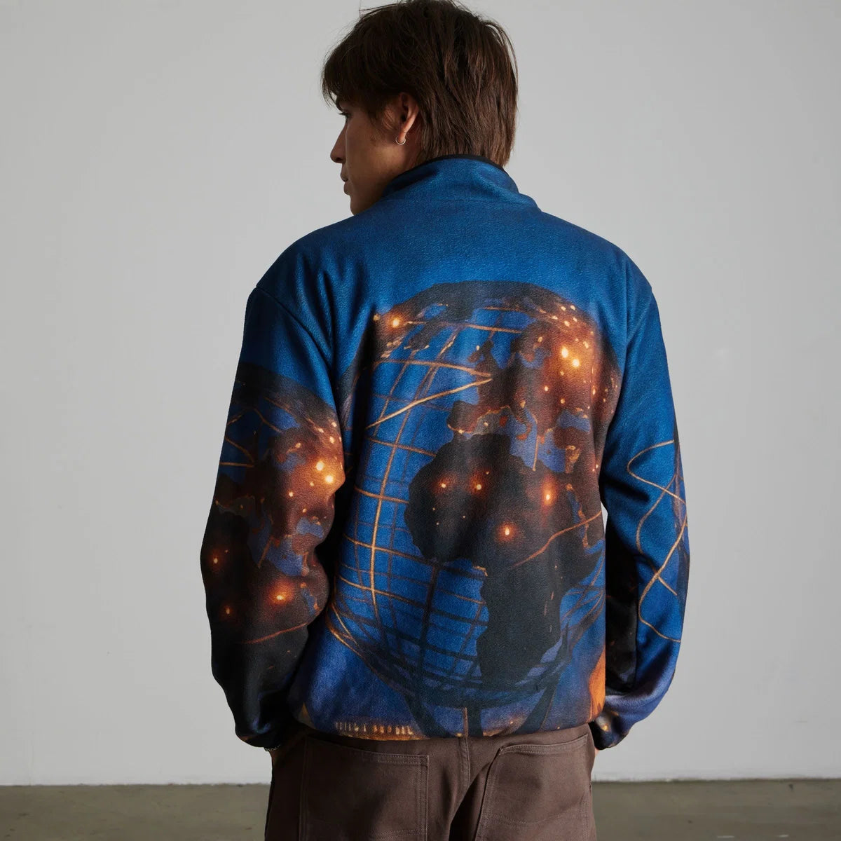HUF Flushing Multi Polar Fleece Jacket