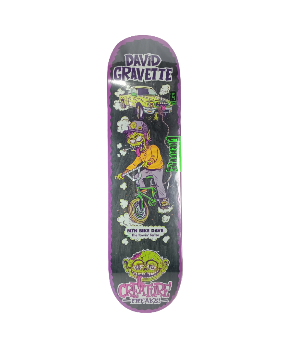 Creature David Gravette Freaks 8.0 x 31 Vintage NOS Deck