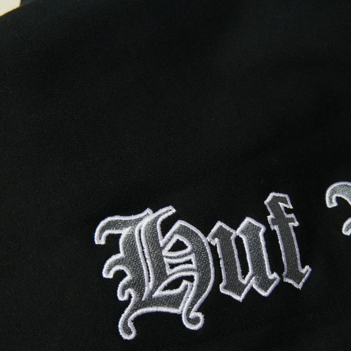 HUF Olympia Black Hooded Overshirt