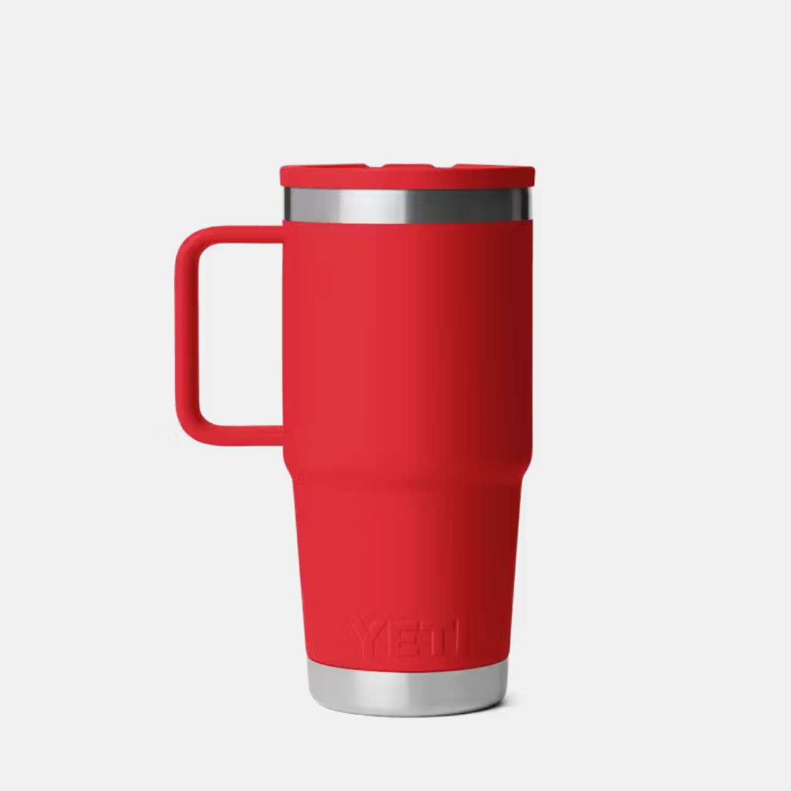 Yeti Rambler 20 oz Straw Travel Mug Rescue Red