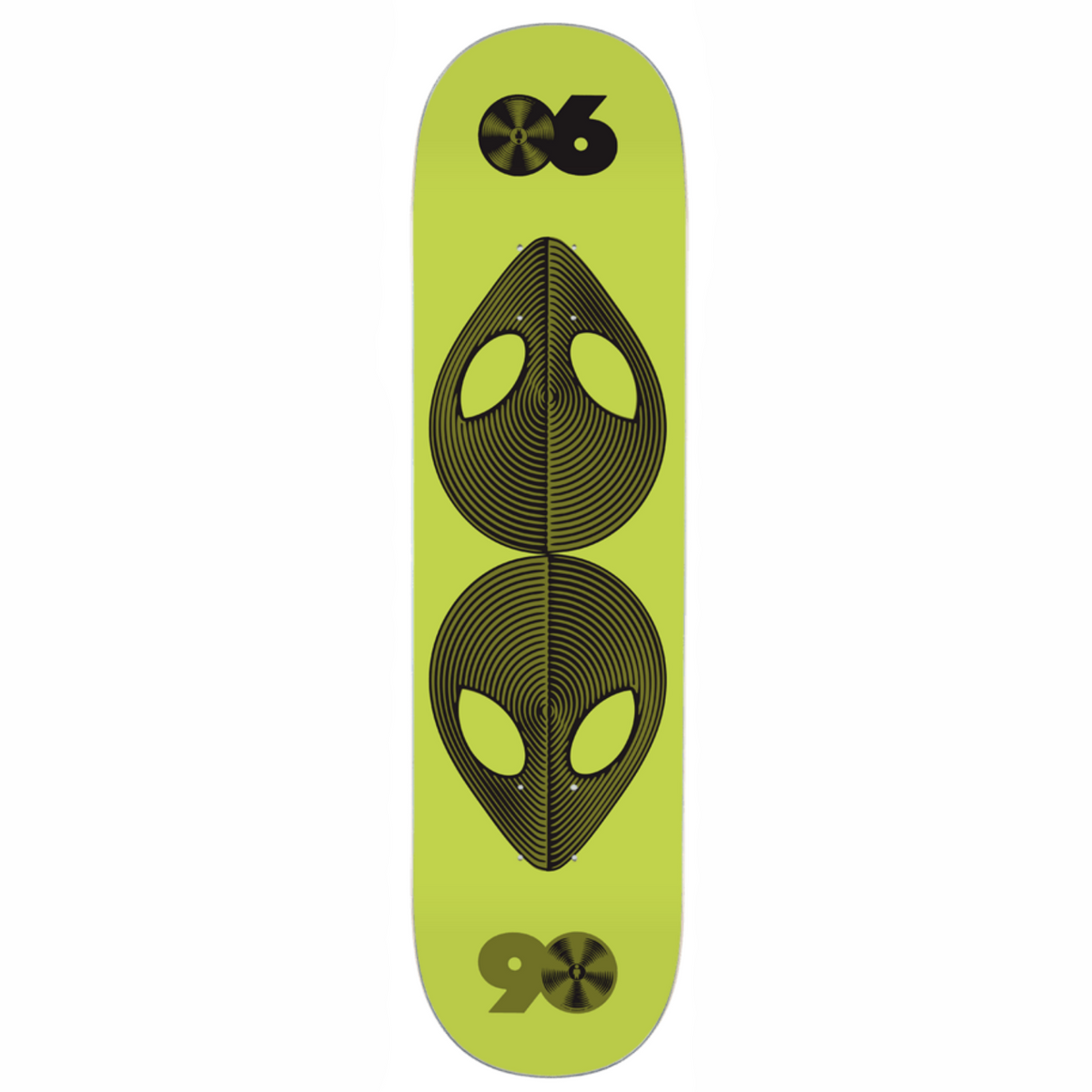 Alien Workshop Scanners Twin Tail Green 8.375" Skateboard Deck