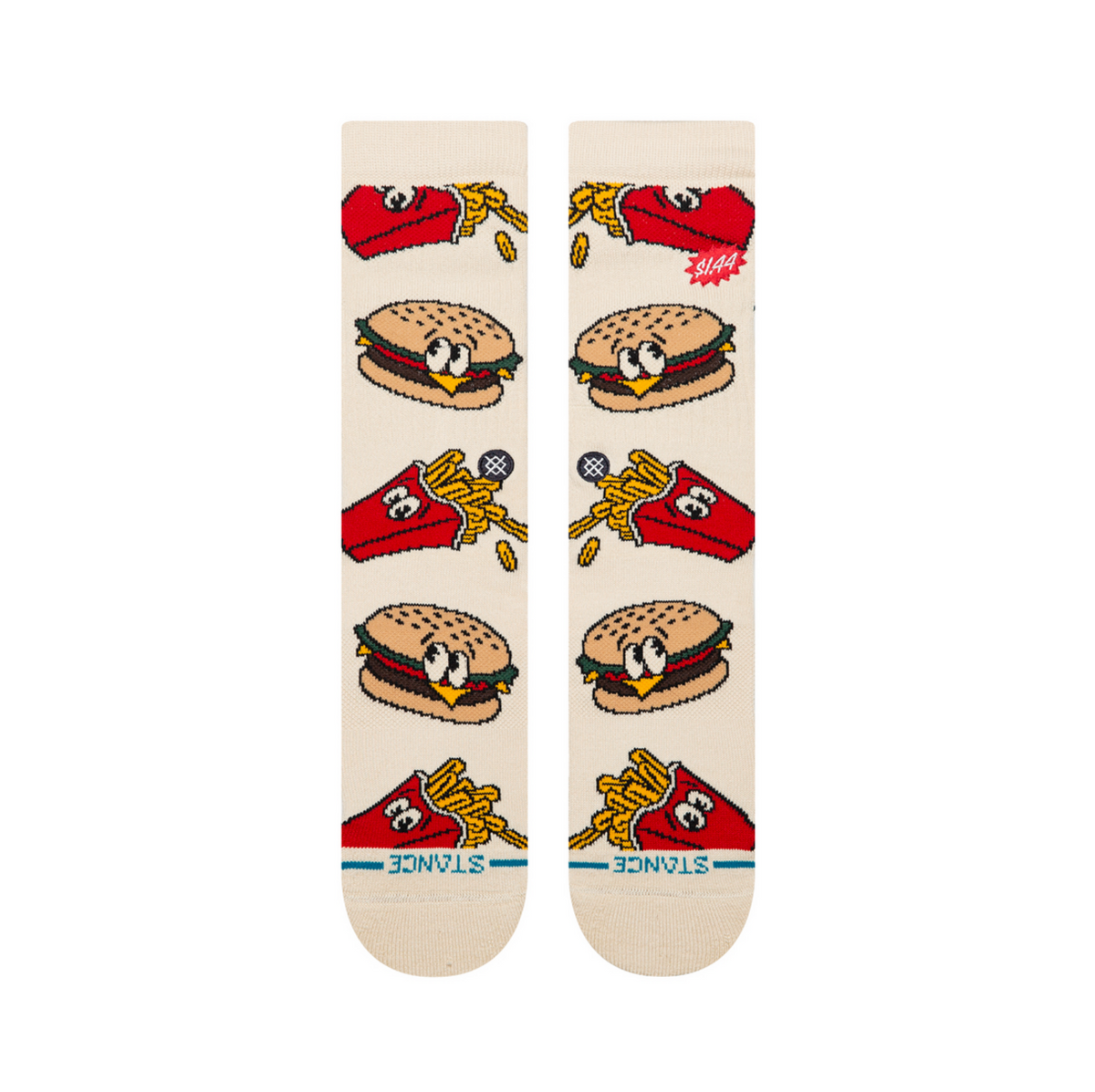 Stance Combo Meal Tan Socks