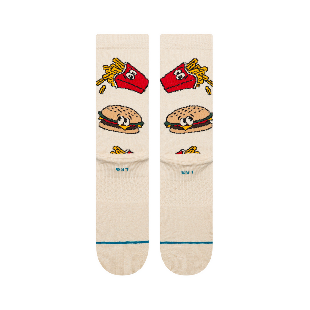 Stance Combo Meal Tan Socks