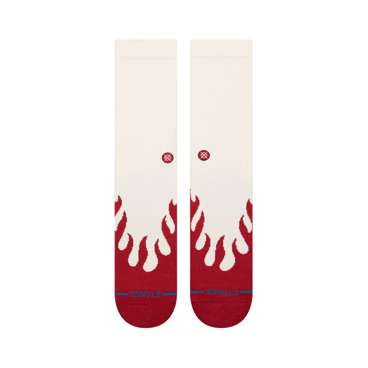 Stance Heating Up Red Socks