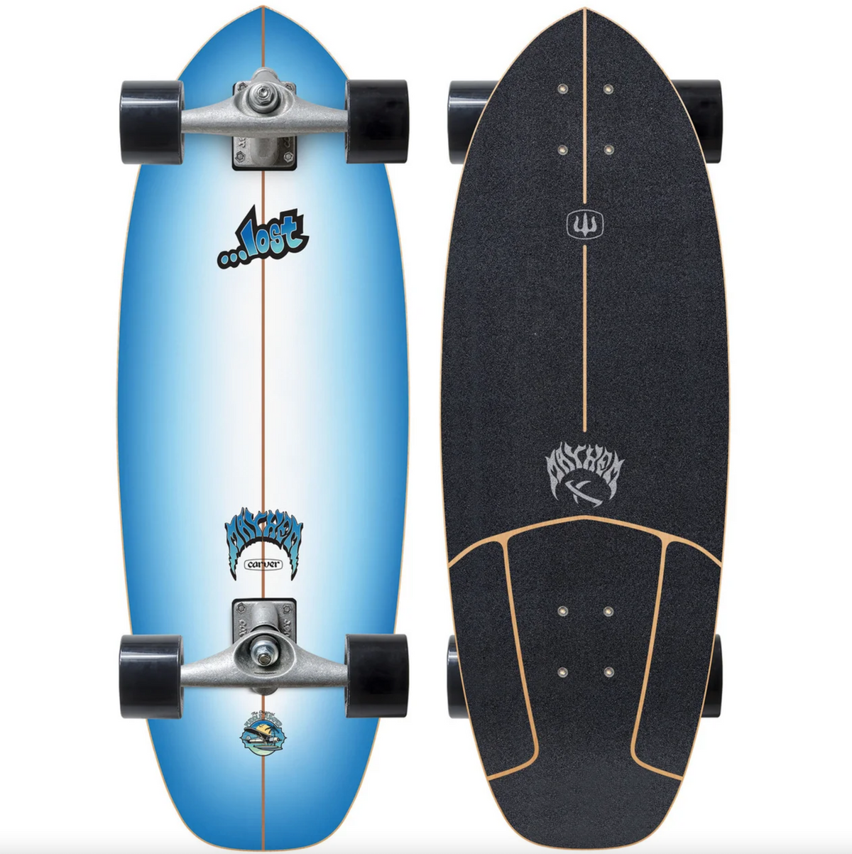 Carver CX Raw 30.5" Lost Puddle Jumper Surfskate Complete (V4)