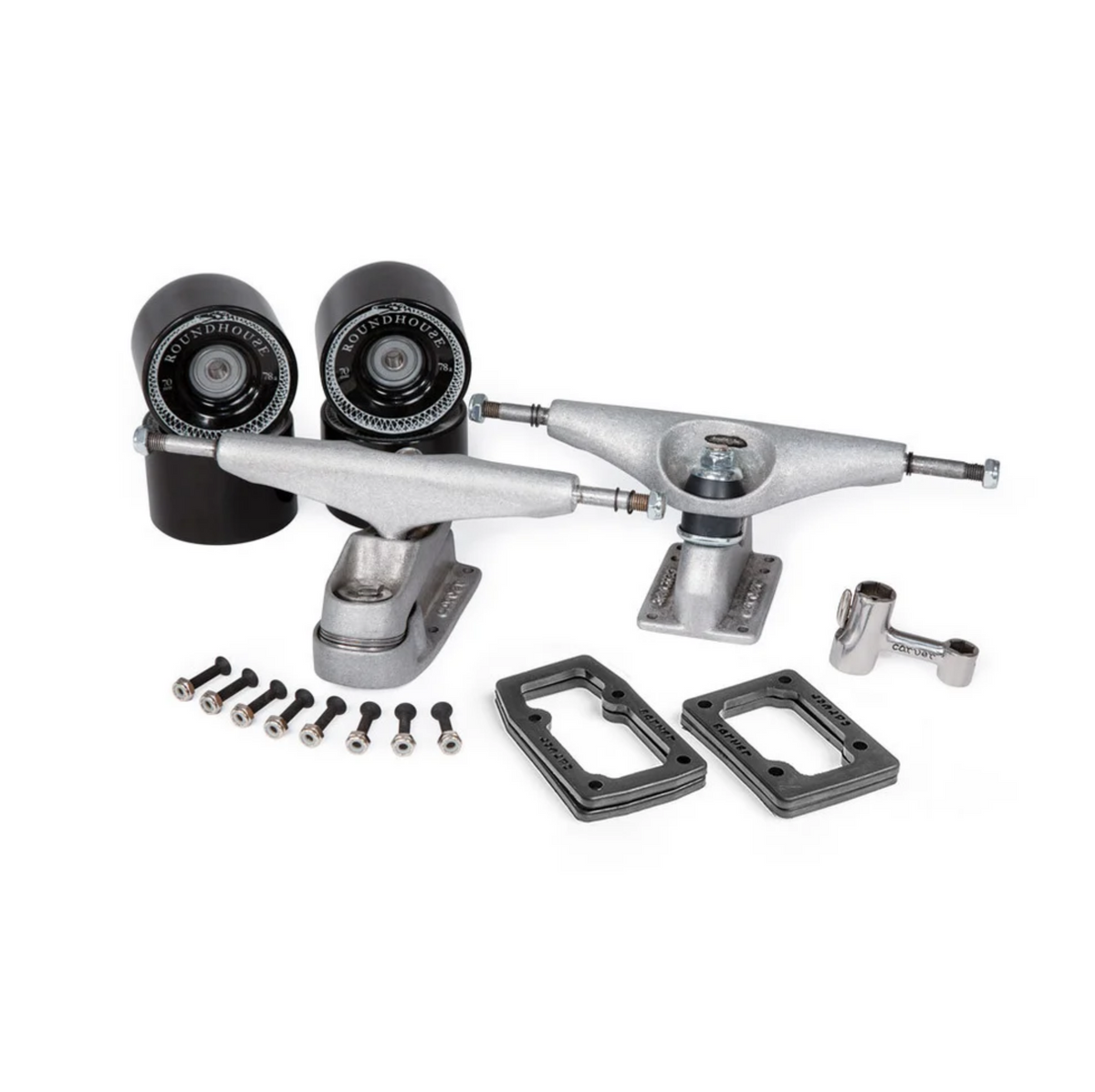 Carver C7 Surfskate Standard Truck & Wheel Bundle - Raw