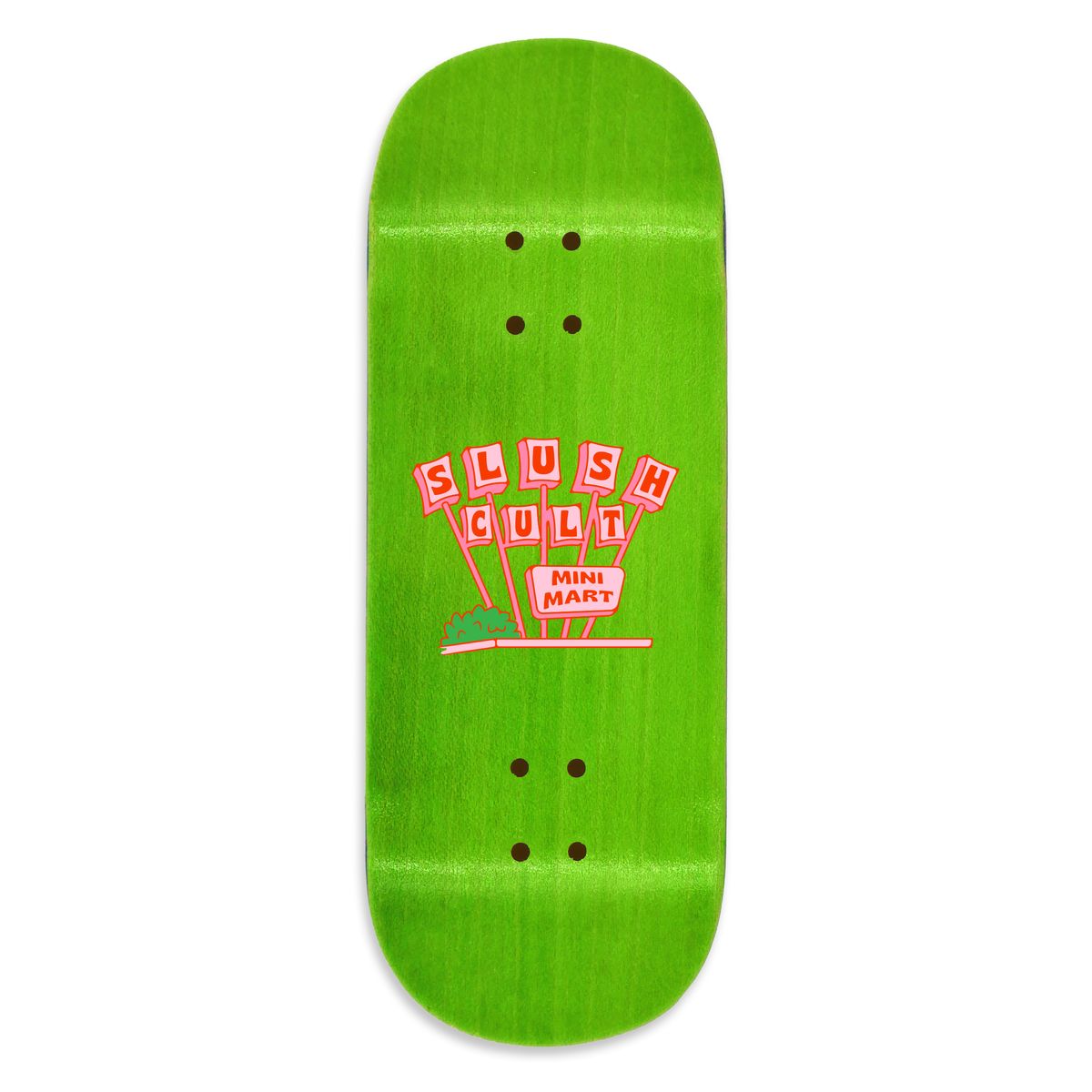 Slushcult X DK Sign Pro Deck Random Fingerboard Skateboard