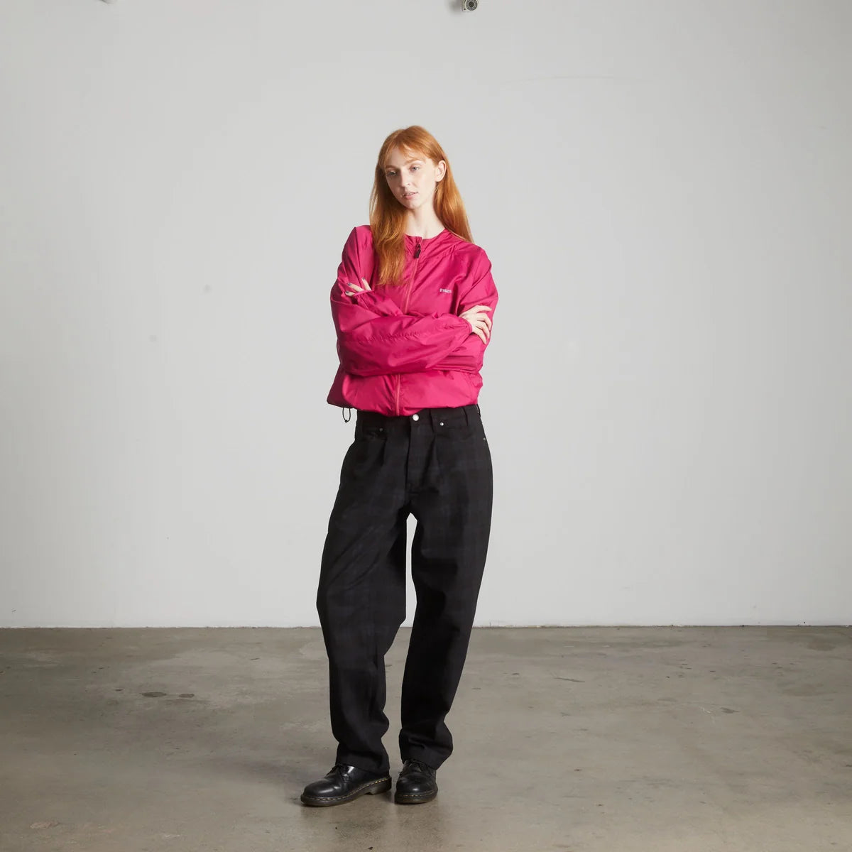 HUF T1 KCUF Magenta Shell Jacket