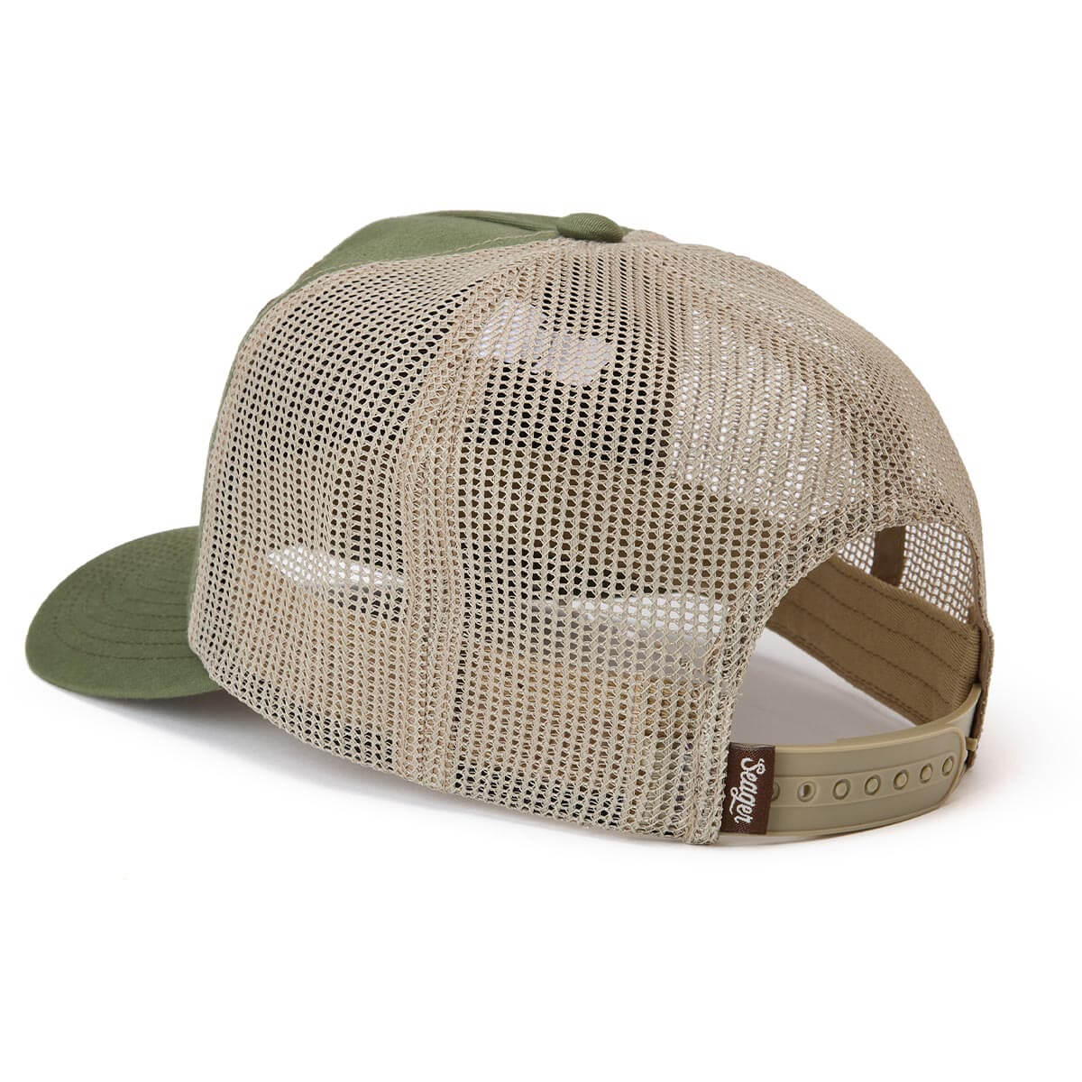 Seager The Herd Army Green Trucker Snapback Hat