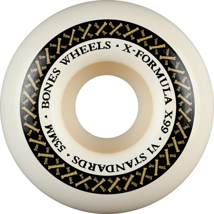 Bones X-Formula 53mm V1 Standards 99A Skateboard Wheels