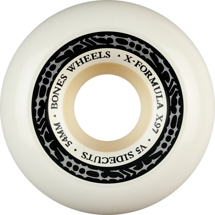 Bones X-Formula 54mm V5 Sidecuts 97A Skateboard Wheels