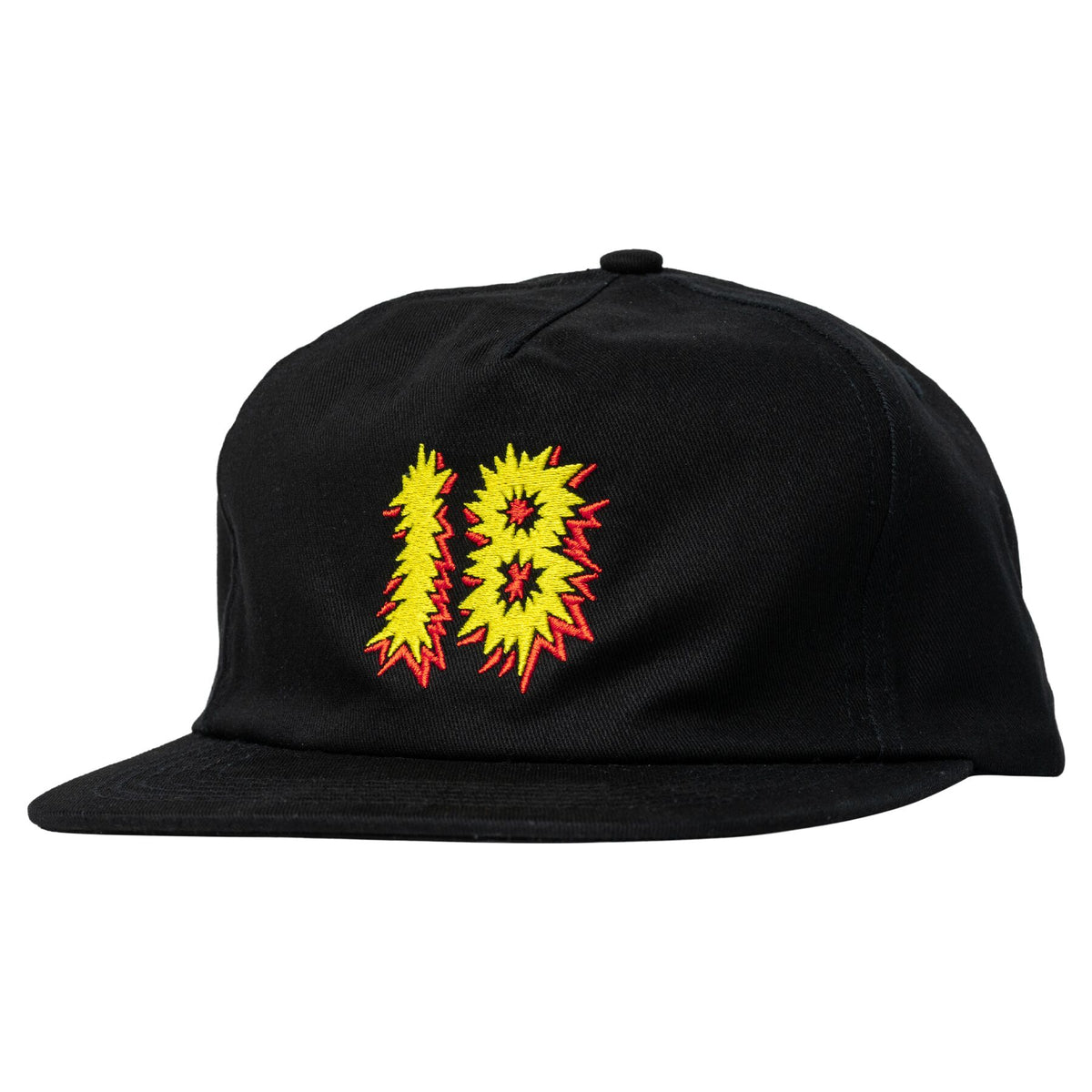 Anti-Hero 18 Black/Yellow/Red Snapback Hat