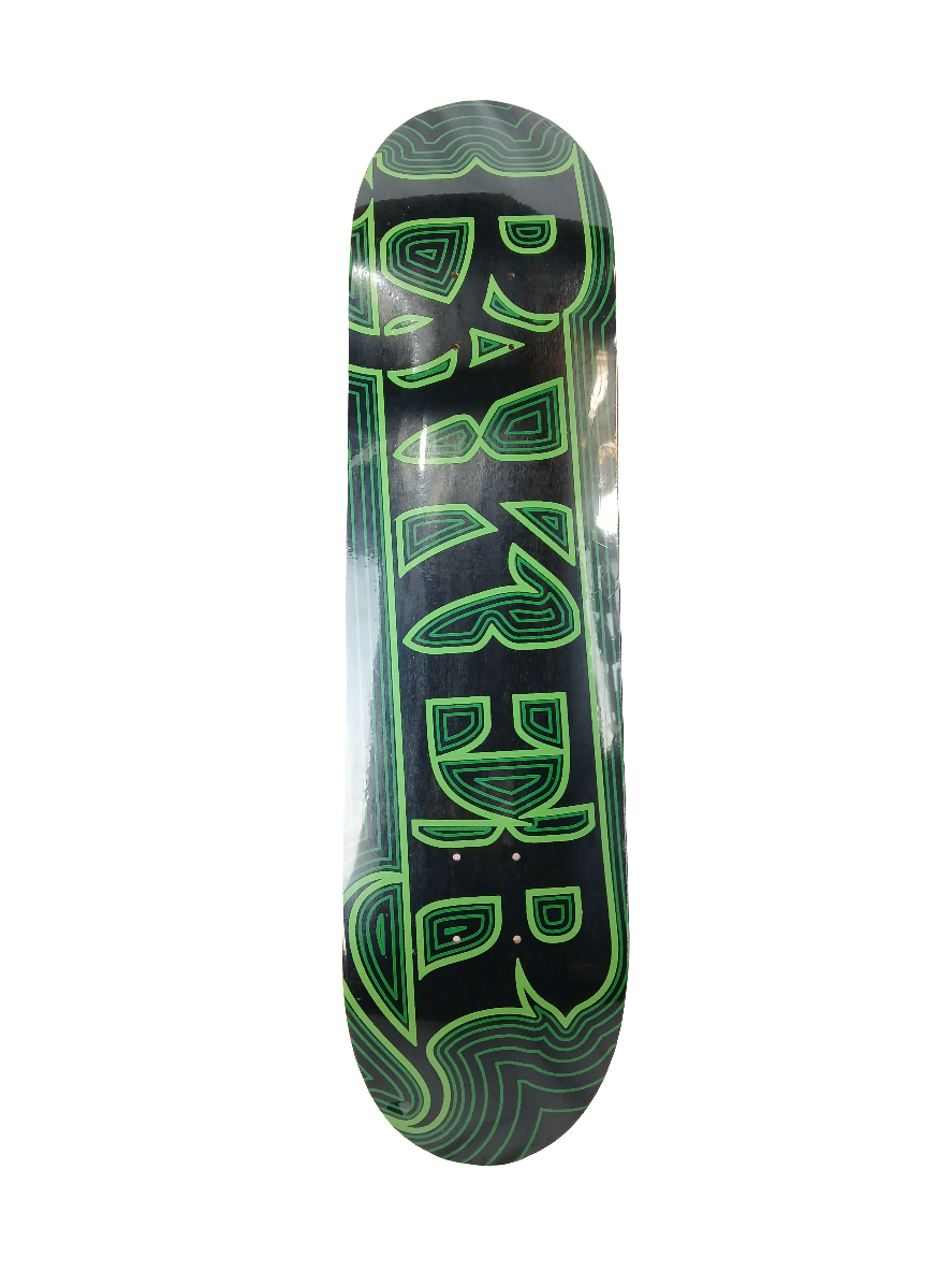 Baker Echo Logo Green Black Size 8.0" Vintage NOS Deck