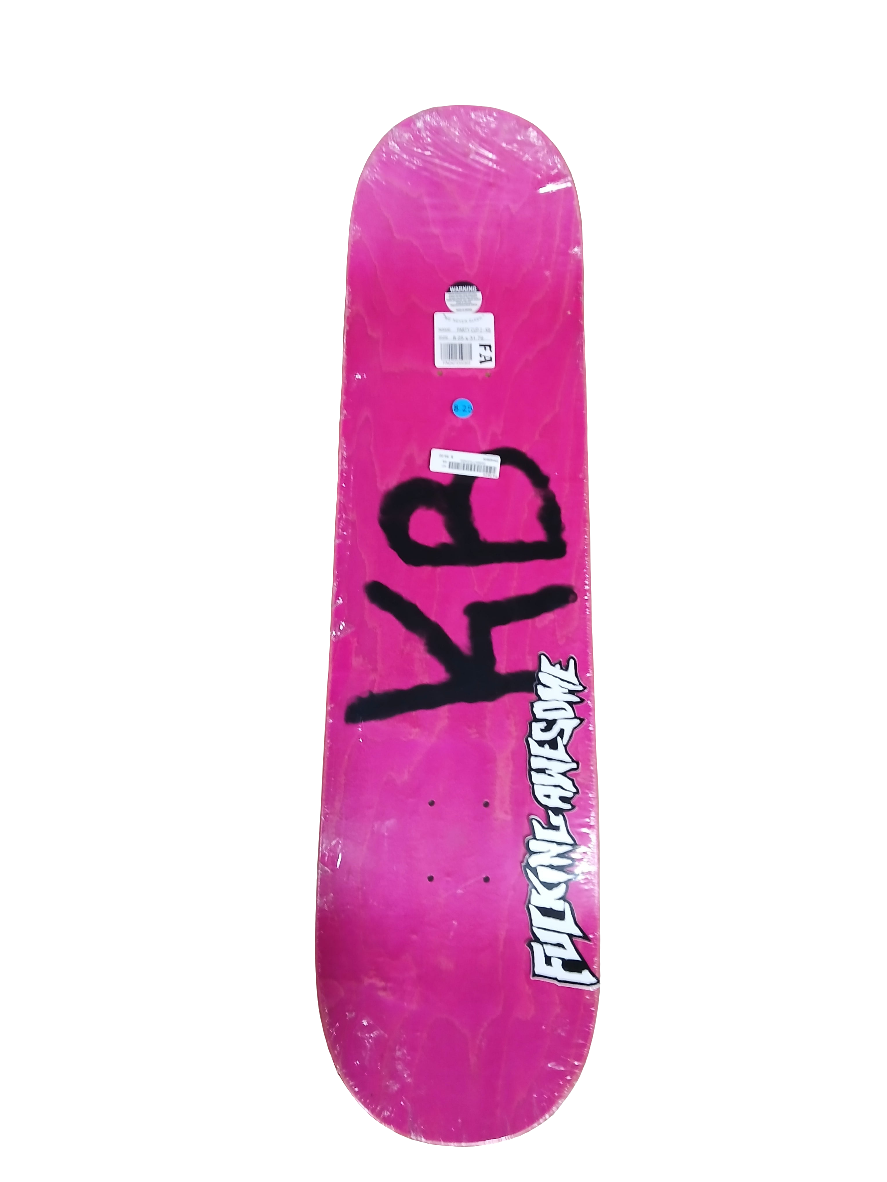 Fucking Awesome Kevin Bradley Party Cup 2 Raised Embossed Foil Graphic Size 8.25" Vintage NOS Deck