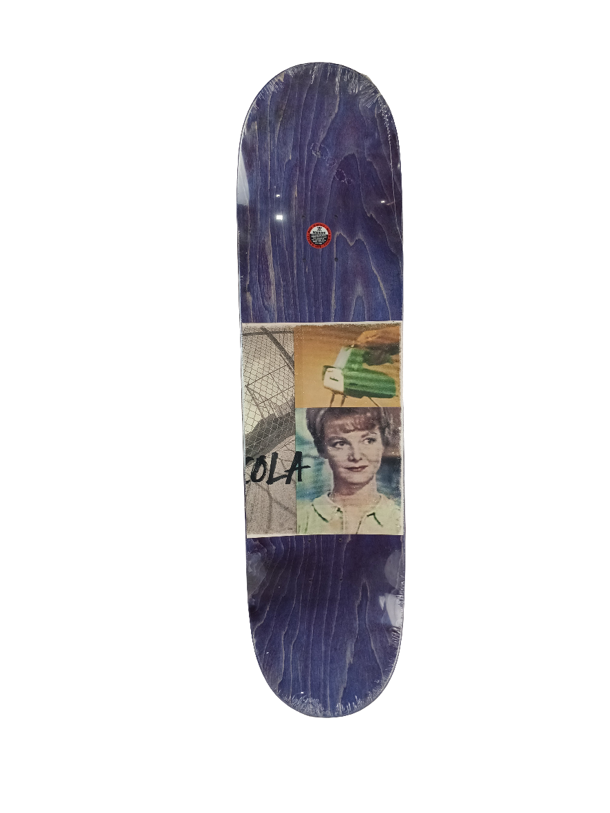Slave Danny Dicola Black Green White Size 8.4 Vintage NOS Deck