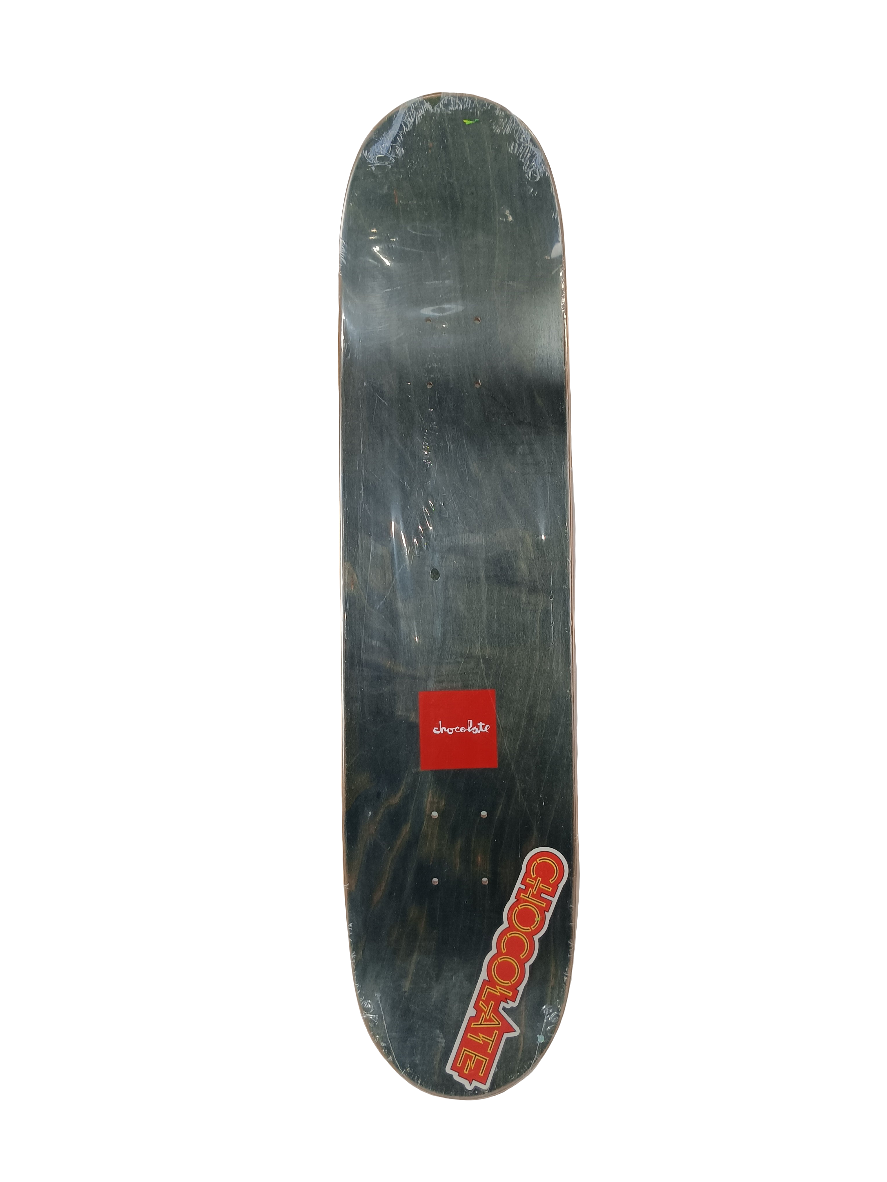 Chocolate Mike York Autographed Chocolate Tour Green/White 7.625" Vintage NOS Deck