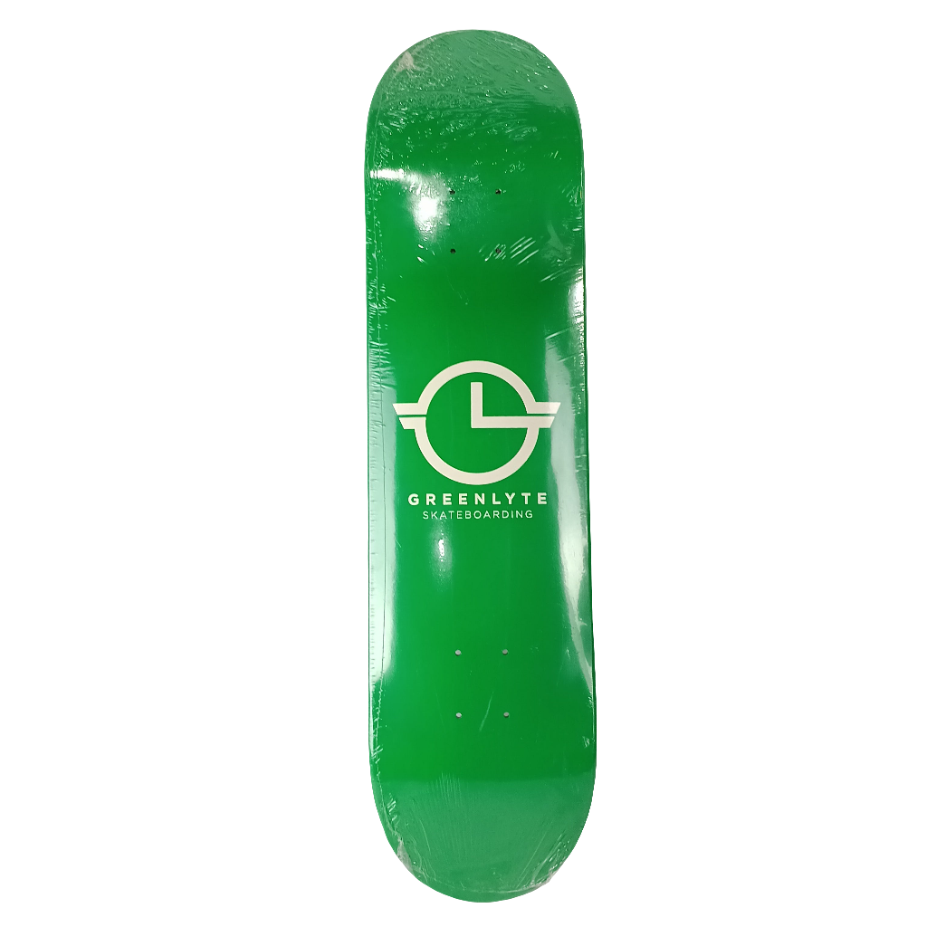 Greenlyte Skateboarding Green White Size 8.0" Vintage NOS Deck