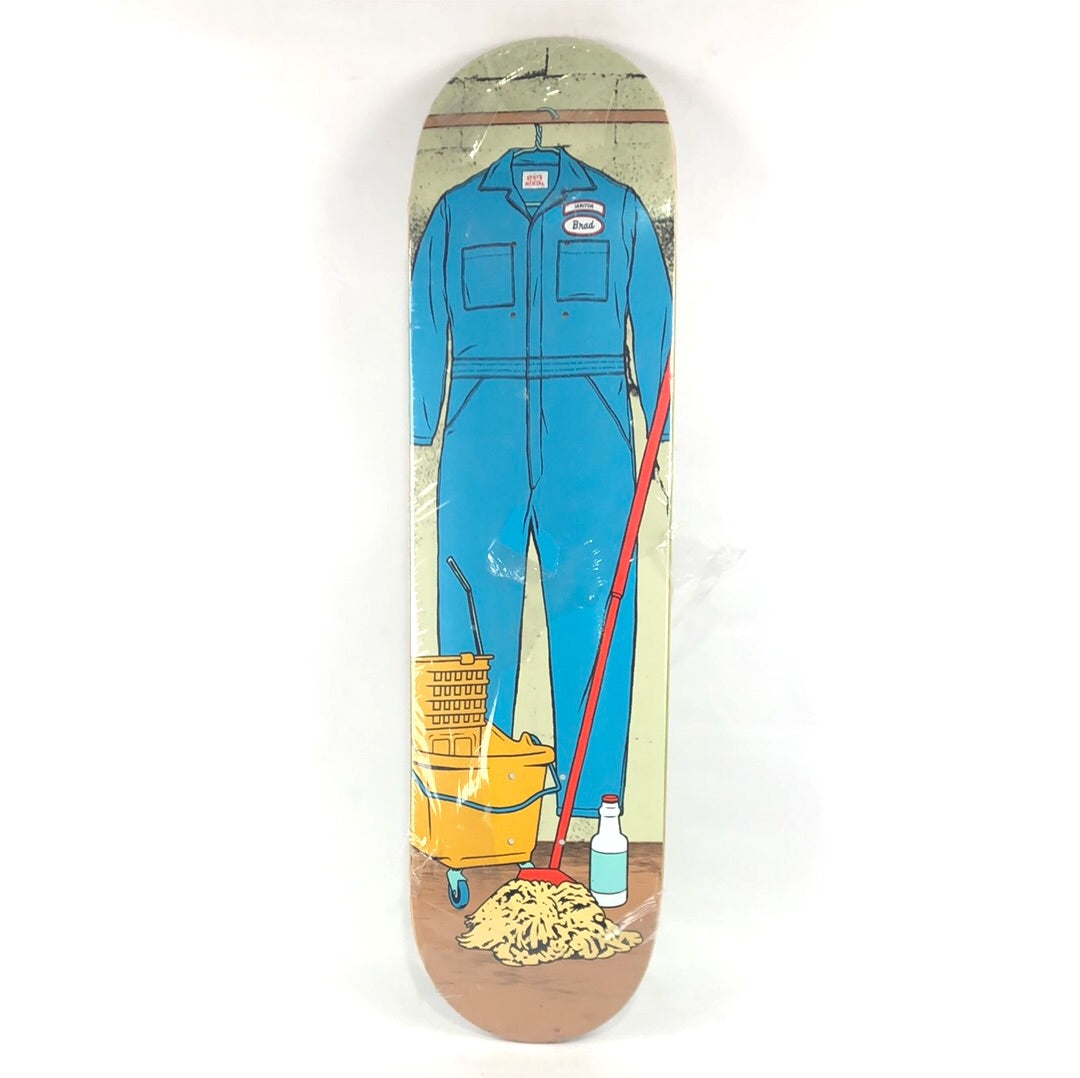 Skate Mental Brad Staba Janitor Multi 8.25'' Skateboard Deck