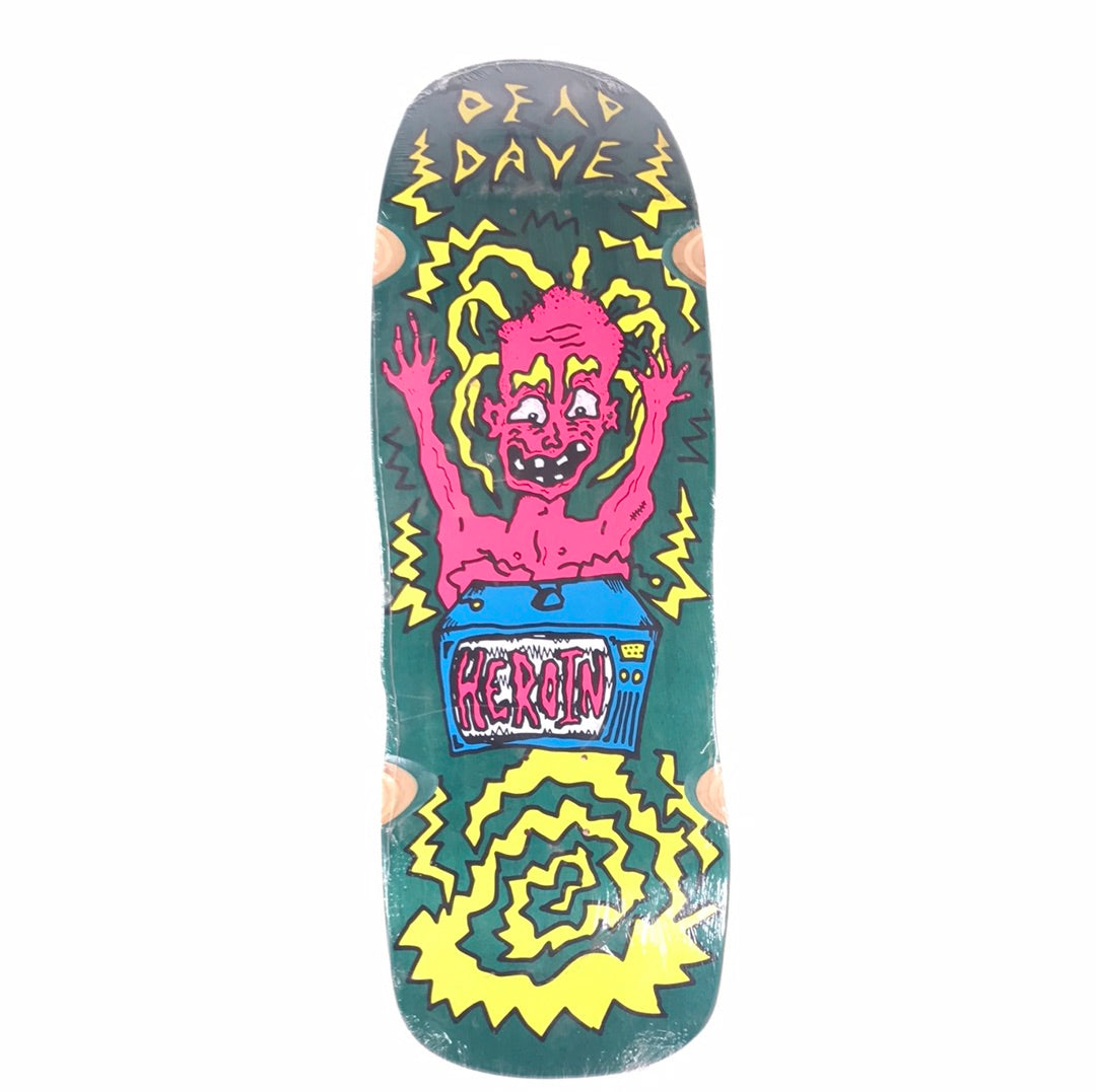 Heroin Dead Dave Green 10" Skateboard Deck