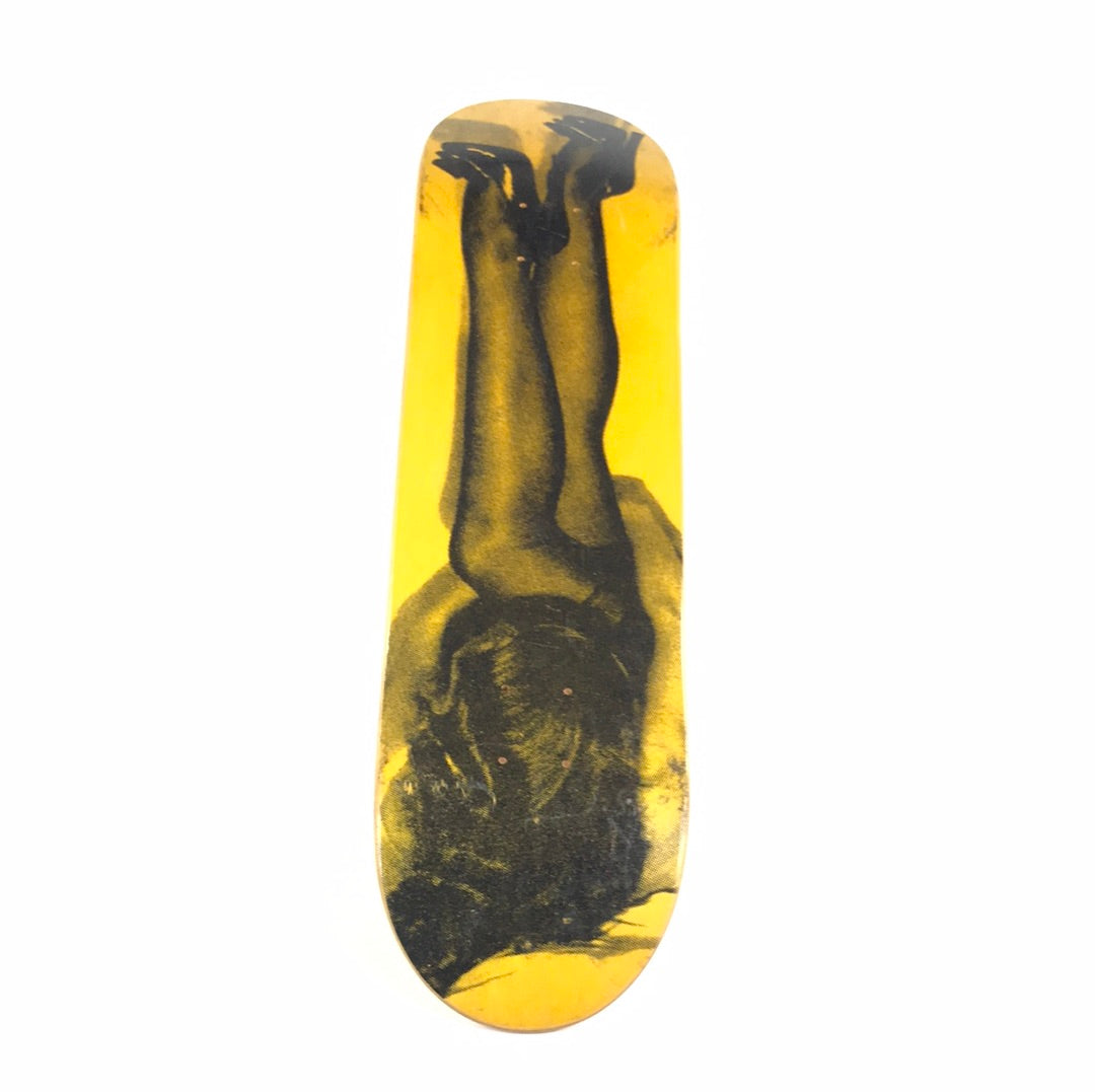 HUF Legs Black/Yellow 8.0" Skateboard Deck