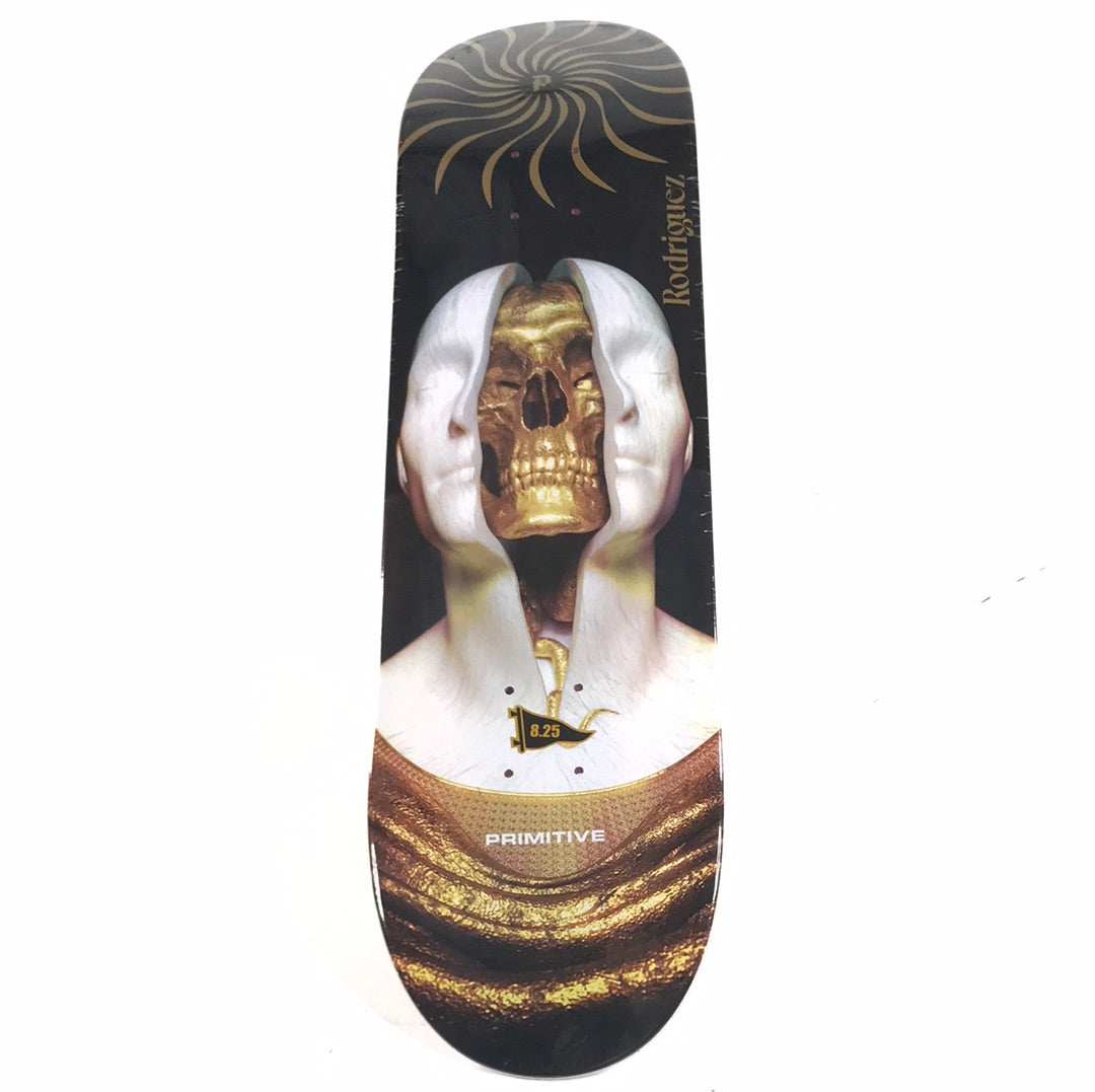 Primitive Paul Rodriguez Skull Multi 8.25'' Vintage NOS Skateboard Deck