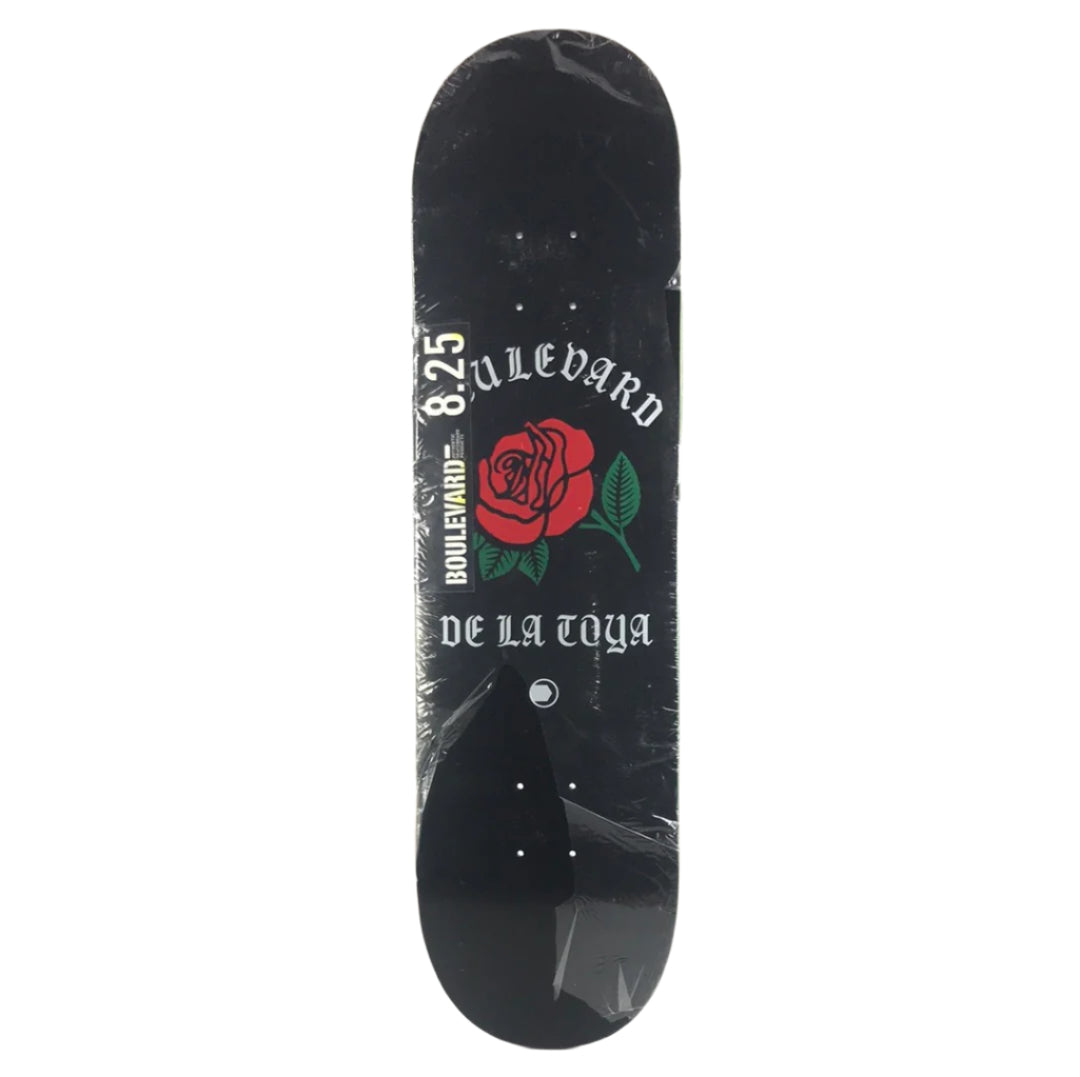 Boulevard Danny Montoya De La Toya Rose Red White Black 8.25'' Skateboard Deck