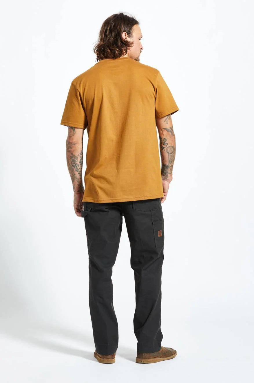 Brixton Builders Carpenter Washed Black Pants