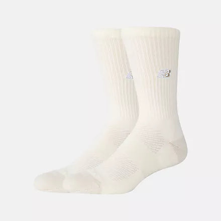New Balance Active Premium Sea Salt Emb Grey Logo 2 Pack Socks