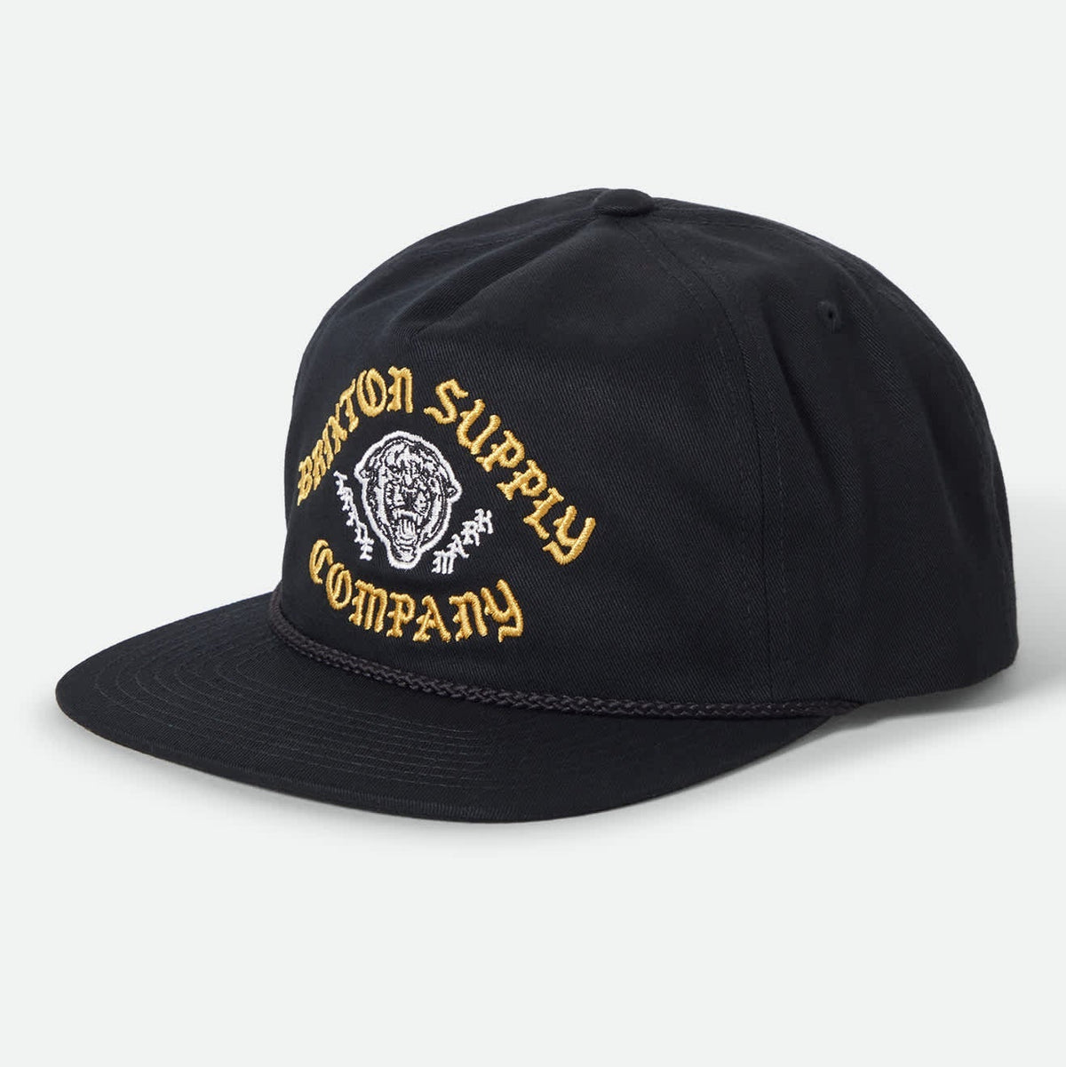 Brixton Morado Black MP Snapback Hat