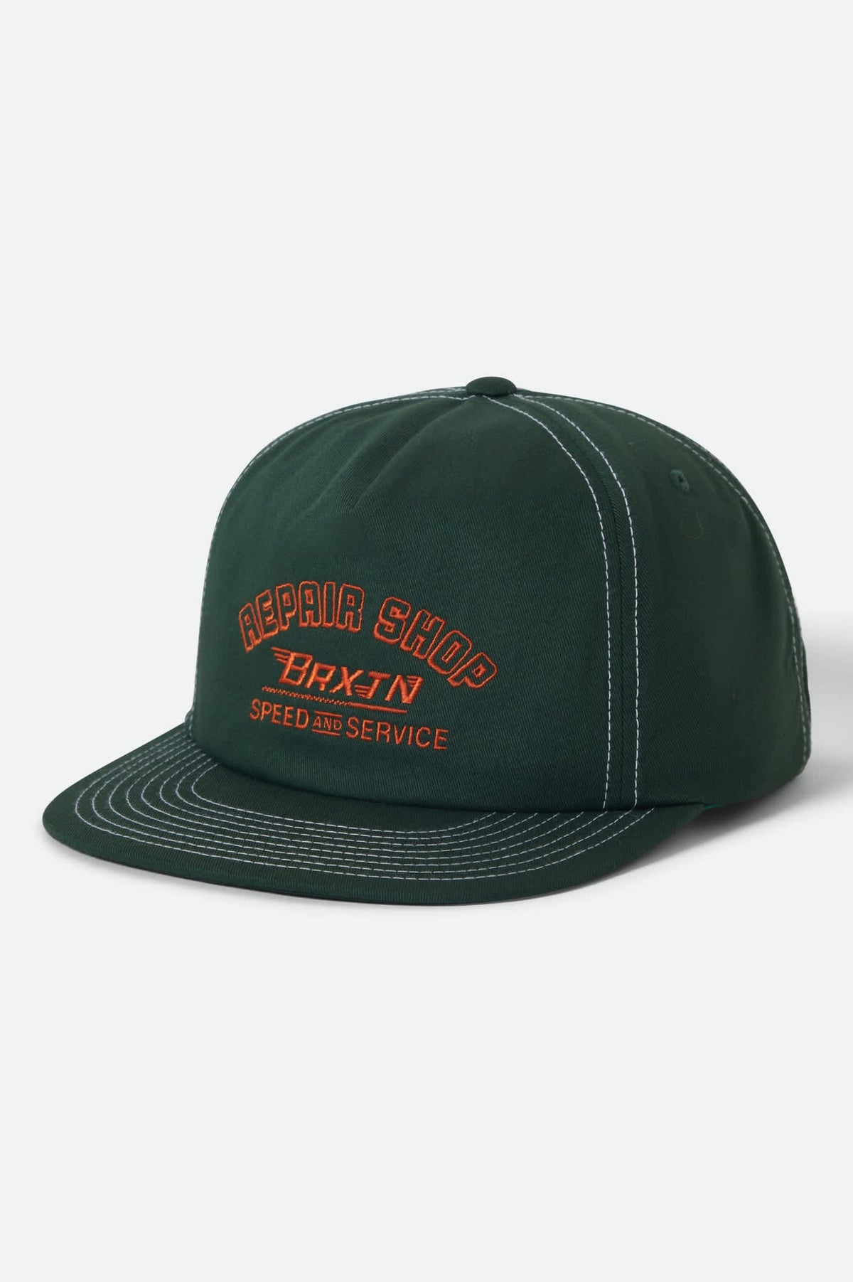 Brixton Repair Shop HP Primal Green Snapback Hat