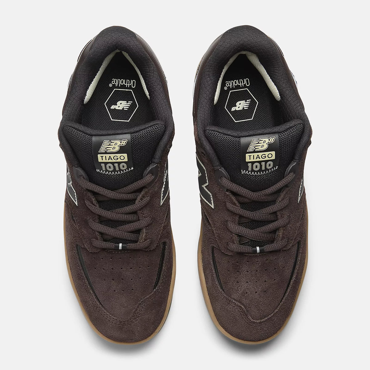 New Balance Numeric 1010 Tiago Lemos Brown/Gum Shoes (NM1010BN)