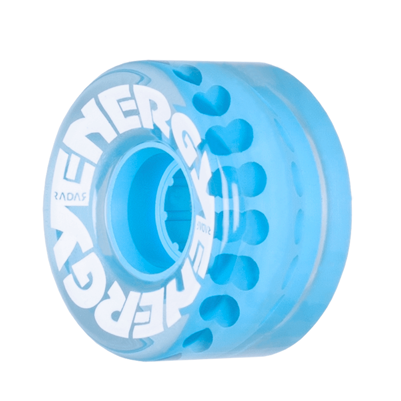 Radar Energy Clear Blue 78A 57mm (Set of 4) Roller Skate Wheels