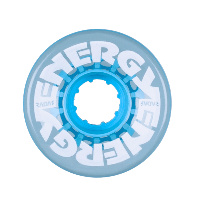 Radar Energy Clear Blue 78A 57mm (Set of 4) Roller Skate Wheels