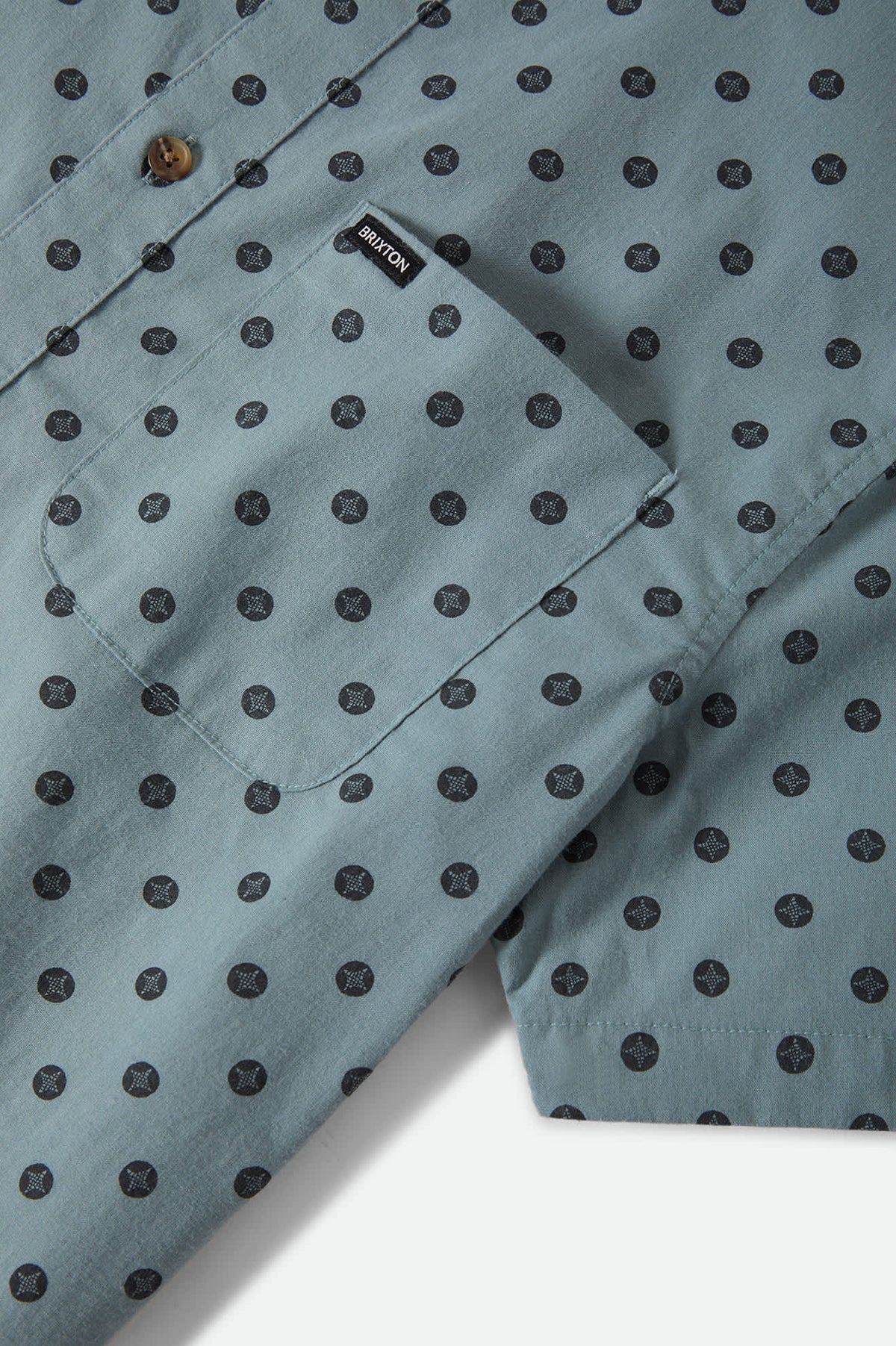 Brixton Charter Print Micro Street Tile S/s Woven Shirt