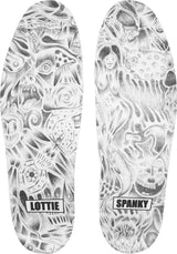 Emerica Spanky Hi x Lottie Black Shoes
