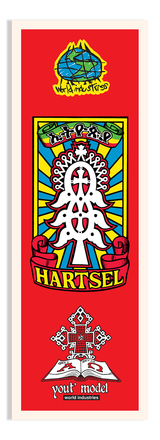 World Industries Jeff Hartsel Yout Model Limited Edition Screenprinted Multi Skateboard Deck