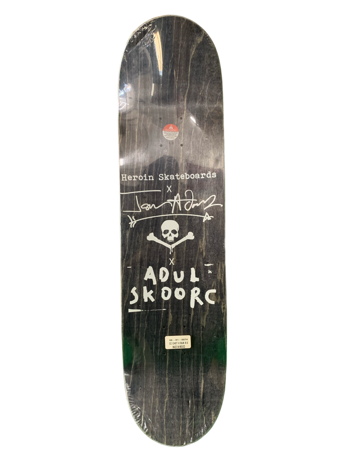 Heroin Chet Childress x BUK 8.5" Classic Skateboard Deck